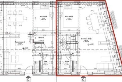 Duplex cu 4 camere cu Canalizare în Dâmbul Rotund - 3