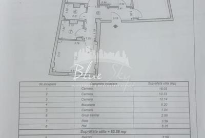 OPORTUNITATE RARA IN CAPITOL ! APARTAMENT 3CAM DEC, 2 BAI - 13