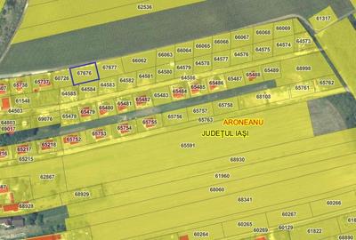 Teren Construcții intravilan de 650 mp, în Aroneanu - 4