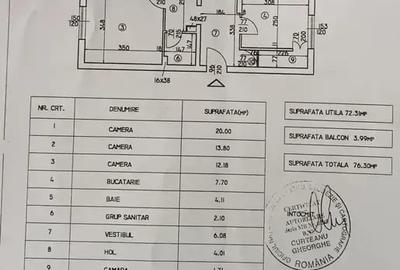 Apartament 3 camere, decomandat, sut 76,30mp, Unirii-Nerva Traian - 8