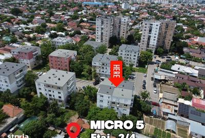 Apartament cu 3 camere decomandat în Micro 5 - 11