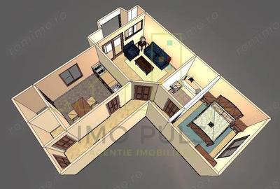 Centrala proprie. Acoperis nou. Mobilat. Model mare. Transformat in 3 camere. - 4