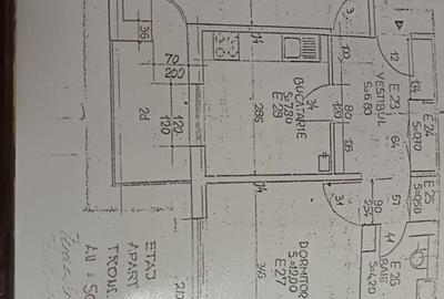 Apartament cu 2 camere decomandat în Tineretului - 1