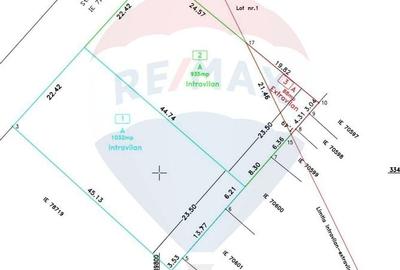 Teren 935mp Bradesti / Strada Valea rea