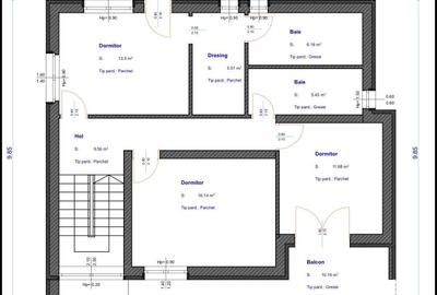 Casă cu 4 camere în Central - 4