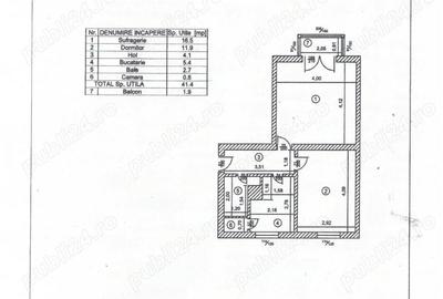 Apartament cu 2 camere decomandat în Sud