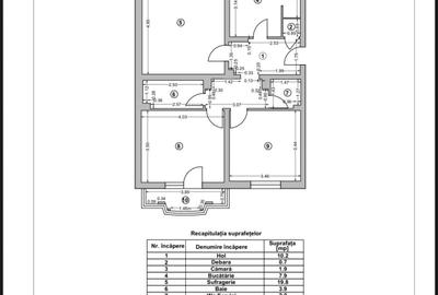 Apartament cu 3 camere decomandat în Brâncoveanu - 15