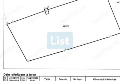 Teren de 14851 mp, în Moroasa 1 - 2