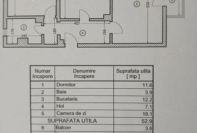 Apartament 2 camere, decomandat, confort 1 sporit, 60 mp, in Dorobanti 1, langa Biserica Sf. Nicolae - 1