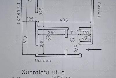 Apartament cu 2 camere semidecomandat în Central