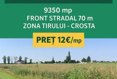 Teren de 9350 mp, în Central
