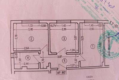 Apartament (la mansarda) 2 cam. Decomandat - 6