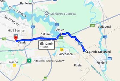 Vand teren Tanganu, Cernica, intravilan 20 000 Euro - 3