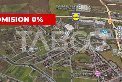 Teren intravilan de vanzare utilitati puz aviz de constructie Sibiu - 1