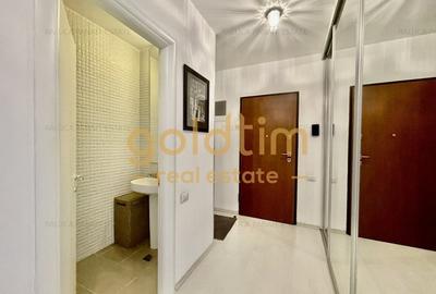 Apartament cu 2 camere semidecomandat, mobilat în Băneasa - 15