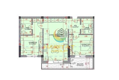 Apartament cu 3 camere semidecomandat în Theodor Pallady - 2