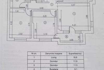 Garsonieră decomandată în Militari