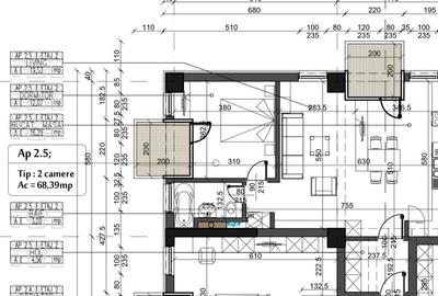 READY TO MOVE  I  Apartament 2 camere,  spatios 66 mp pe IANCU NICOLAE 75 - 16
