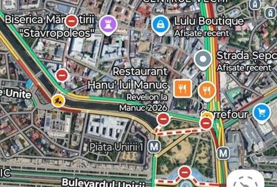 Spatiu stradal cu trafic intens - 1