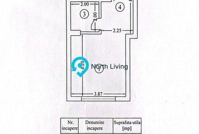 Garsonieră decomandată în Dămăroaia