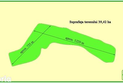 Teren de 394200 mp, în Măneciu