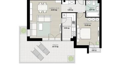 2 camere pe malul lacului – Lebăda Lake Residence - 10