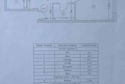 Apartament cu 3 camere decomandat în Bragadiru - 4