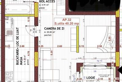 Garsonieră decomandată în Florești - 5