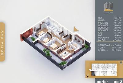 3 camere spatios cu terasa  Titan Pallady  7 min Metrou Nicolae Teclu