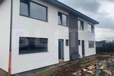 Duplex cu 4 camere, incalzire in pardoseala, panouri fotovoltaice, Gilau - 3