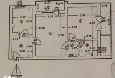 Apartament cu 2 camere semidecomandat în Central - 4