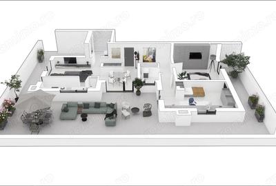 Apartament cu 7 camere semidecomandat în Mehala - 6