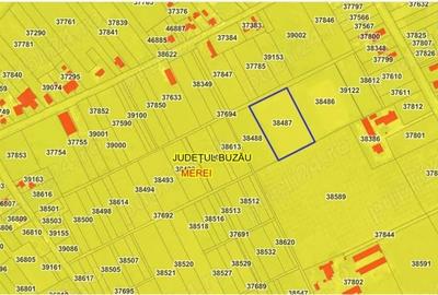 Teren de 7700 mp, în Merei - 2