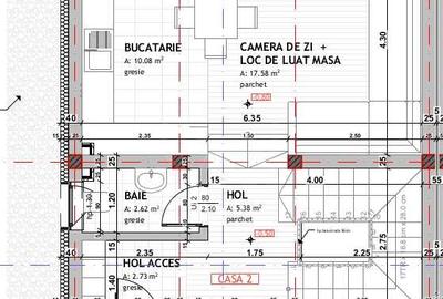 Duplex cu 4 camere cu Canalizare în Florești - 15
