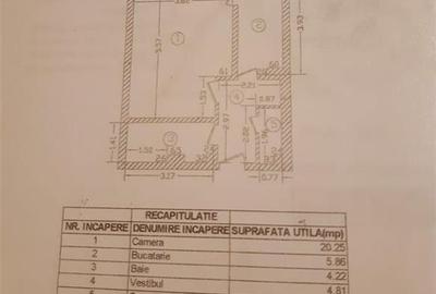 Garsonieră decomandată în Teiul Doamnei - 10