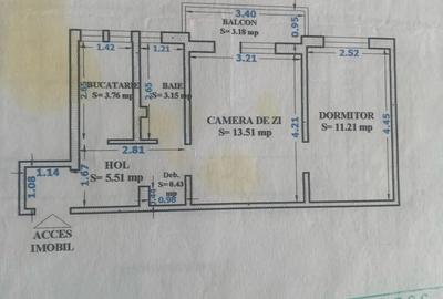 Vand apartament 2 camere langa Bdul Mamaia - 1