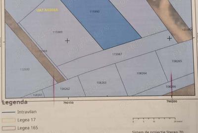 Teren de vanzare intravilan - 769 mp Agigea - 1