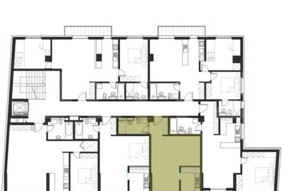 Apartament 1 Camera, 41 mp, Bucatarie Inchisa, Zona Iulius Mall - 3