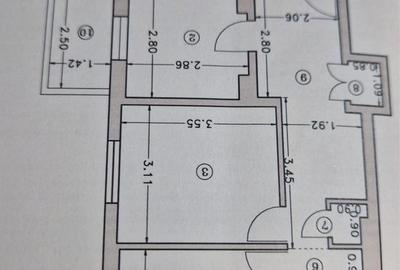Apartament cu 3 camere decomandat în Central - 7