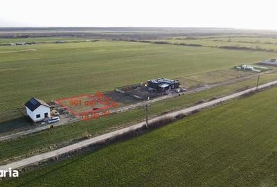 Teren de 501 mp, în Bujac