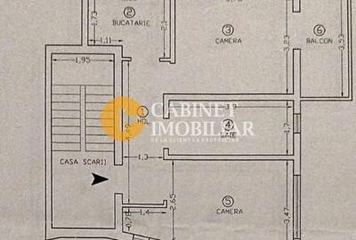 Apartament cu 2 camere decomandat, mobilat în Copou - 7