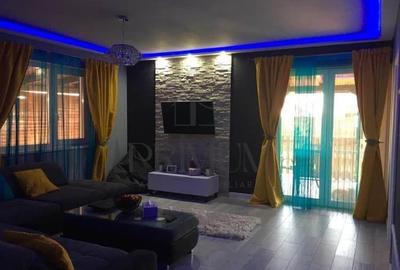 Casa individuala pe parter - mobilata - toate utilitatile - asfalt - teren 450 m - 1