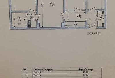 Apartament cu 3 camere semidecomandat, mobilat în Pantelimon - 16