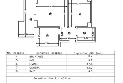 Apartament 2 camere decomandat in complex rezidential cu piscina - 6