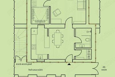 Apartament cu 3 camere decomandat în Medicină - 6