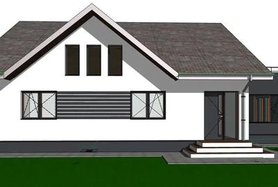 De vanzare teren cu casa inceputa - 2