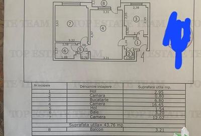 Apartament elegant - 2 camere - Blocul Turn - Braila - 7