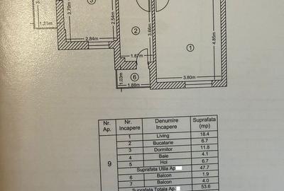 Apartament cu 2 camere decomandat în Apărătorii Patriei