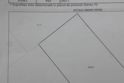 Teren de 450 mp, în Vidra - 2