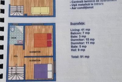 Apartament cu 3 camere decomandat în Central - 7